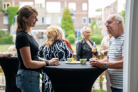 Nieuwe ingang én bewonersruimte Reinder Buysingweg