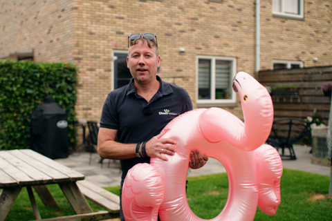 Koele woning tijdens warme dagen