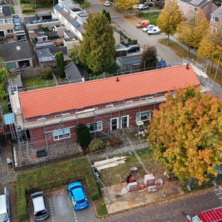 Nieuw dak op huis