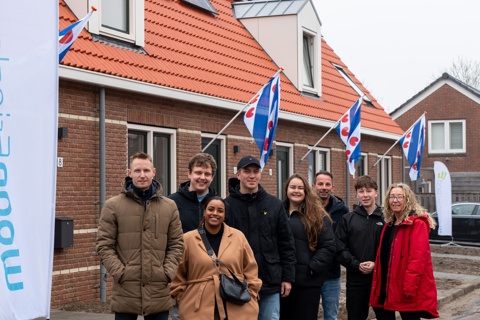 Wij delen deze maand de sleutels uit van 60 nieuwe sociale huurwoningen